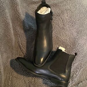 Brand New Mens Alfani Black Ankle Boots Size 8!